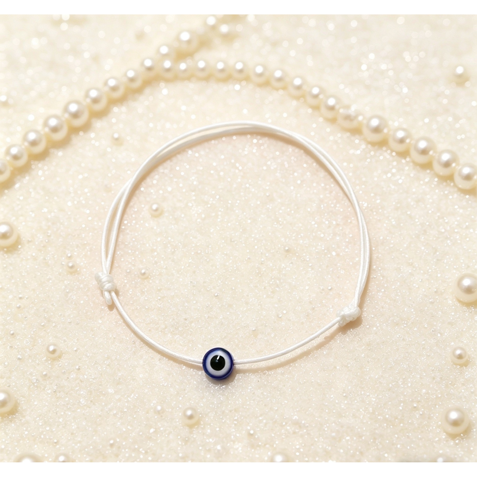 24pcs Evil Eye Bracelet Set, Bohemian Style Gift